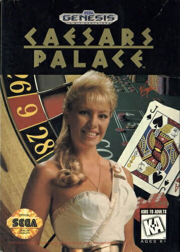 Rakuten - 【中古】北米版 海外版 メガドライブ SEGA Caesar's Palace セガ ジェネシス GENESIS