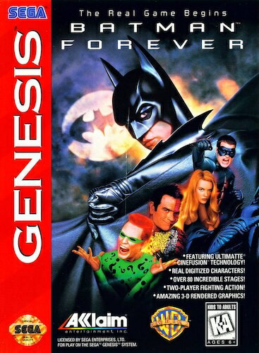【中古】北米版 海外版 メガドライブ SEGA Batman Forever バットマン フォーエヴァー セガ ジェネシス GENESIS