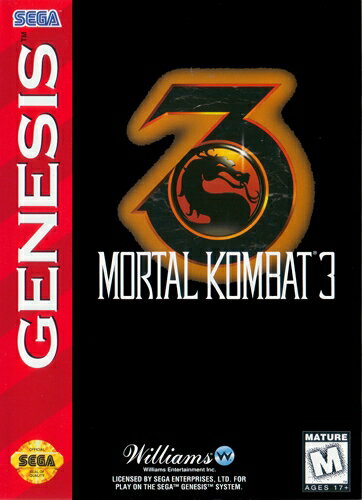 【中古】北米版 海外版 メガドライブ SEGA Mortal Kombat III GENESIS モータルコンバット3 セガ ジェネシス