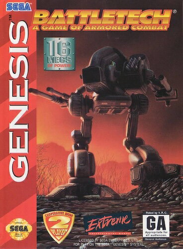 【中古】北米版 海外版 メガドライブ SEGA Battletech GENESIS バトルテック セガ ジェネシス