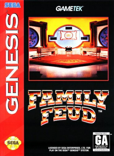 【中古】北米版 海外版 メガドライブ SEGA Family Feud セガ ジェネシス GENESIS