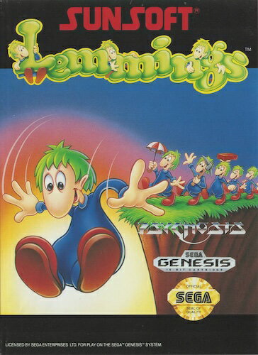 【中古】北米版 海外版 メガドライブ SEGA Lemmings レミングス セガ ジェネシス GENESIS