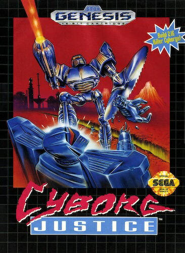 【中古】北米版 海外版 メガドライブ SEGA Cyborg Justice サイボーグ ジャスティス セガ ジェネシス GENESIS