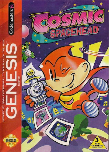 【中古】北米版 海外版 メガドライブ SEGA Cosmic Spacehead セガ ジェネシス GENESIS