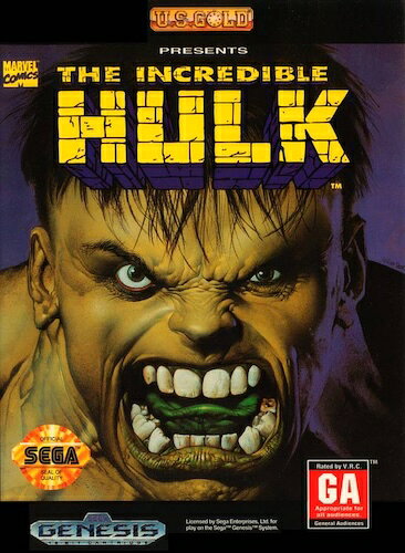 【中古】北米版 海外版 メガドライブ SEGA Incredible Hulk ザ インクレディブル ハルク セガ ジェネシス GENESIS