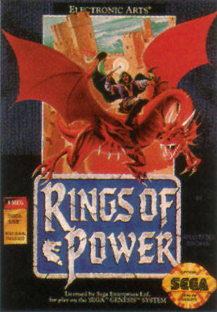 【中古】北米版 海外版 メガドライブ SEGA Rings of Power セガ ジェネシス GENESIS