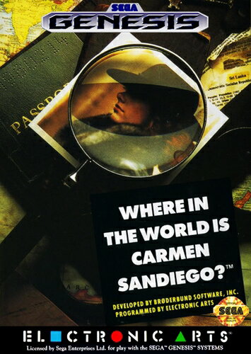 【中古】北米版 海外版 メガドライブ SEGA Where in the World is Carmen Sandiego セガ ジェネシス GENESIS 【中古】北米版 海外版 メガドライブ SEGA Where in the World is Carmen Sandiego セガ ジェネシス GENESIS