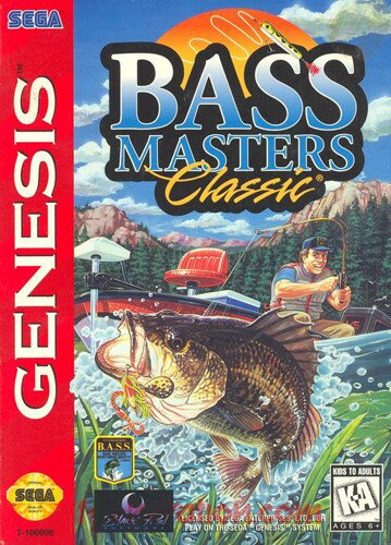 【中古】北米版 海外版 メガドライブ SEGA Bass Masters Classic バス マスター クラシック セガ ジェネシス GENESIS