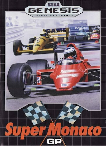 【中古】北米版 海外版 メガドライブ SEGA Super Monaco GP アイルトン セナ スーパーモナコGP セガ ジェネシス GENESIS