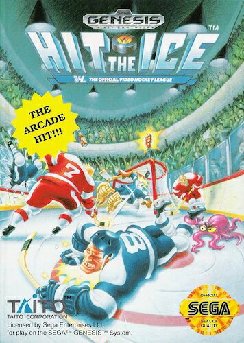 【中古】北米版 海外版 メガドライブ SEGA Hit the Ice ヒット ジ アイス セガ ジェネシス GENESIS