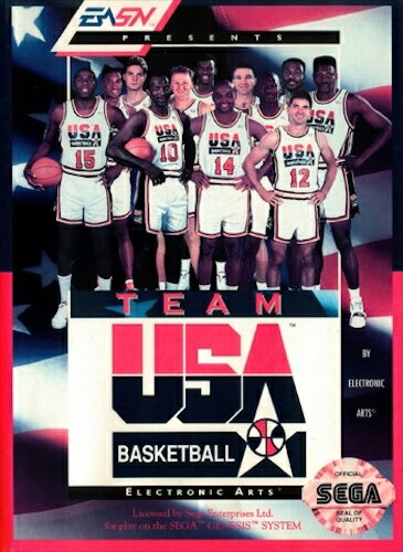 【中古】北米版 海外版 メガドライブ SEGA Team USA Basketball ドリームチームUSA セガ ジェネシス GENESIS