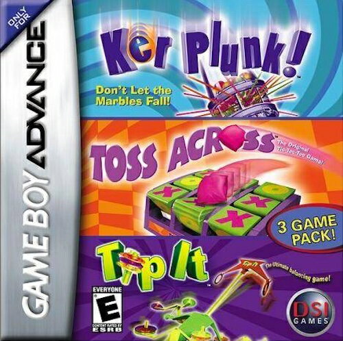 【中古】北米版 GBA Kerplunk Toss Across Tip It ゲームボーイアドバンス