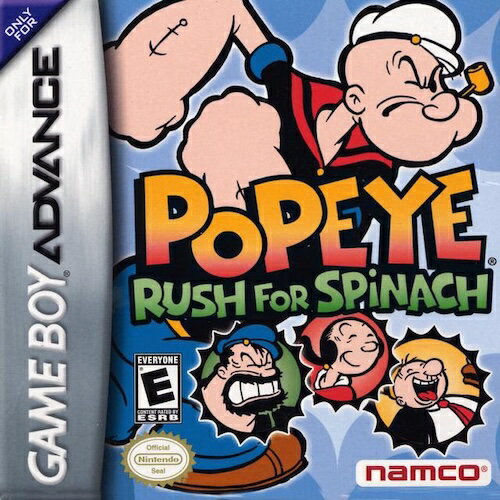 【中古】北米版 GBA Popeye Rush for Spinach ポパイ ラッシュ フォー スピナッチ ゲームボーイアドバンス 【中古】北米版 GBA Popeye Rush for Spinach ポパイ ラッシュ フォー スピナッチ ゲームボーイアドバンス