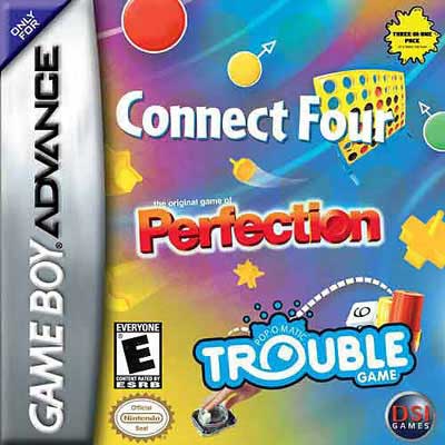 【中古】北米版 GBA Connect Four/Trouble/Perfection コネクト フォー/パーフェクション/トラブル ゲームボーイアドバンス 【中古】北米版 GBA Connect Four/Trouble/Perfection コネクト フォー/パーフェクション/トラブル ゲームボーイアドバンス