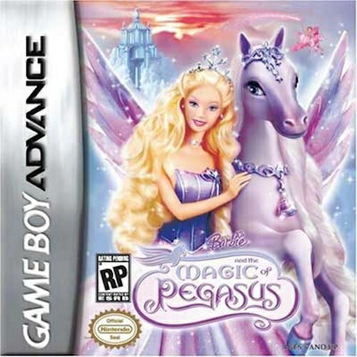 【中古】北米版 GBA Barbie and the Magic of Pegasus バービー マジック ペガサス ゲームボーイアドバンス