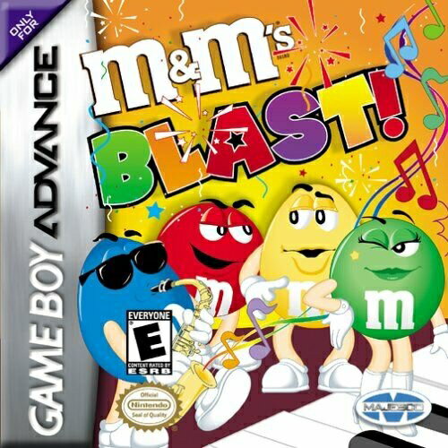 【中古】北米版 GBA M&M's Blast! ゲームボーイアドバンス