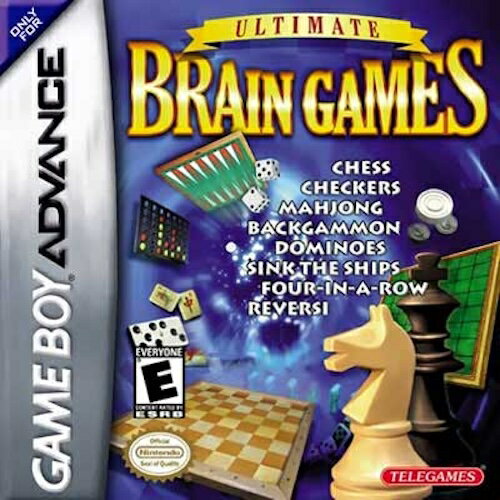 【中古】北米版 GBA Ultimate Brain Games ゲームボーイアドバンス 【中古】北米版 GBA Ultimate Brain Games ゲームボーイアドバンス