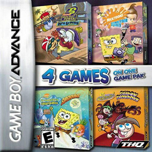 【中古】北米版 GBA Nickelodeon 4 Games on One Game Pack ニコロデオン 4ゲームス オン ワン ゲーム パック ゲームボーイアドバンス 【中古】北米版 GBA Nickelodeon 4 Games on One Game Pack ニコロデオン 4ゲームス オン ワン ゲーム パック ゲームボーイアドバンス