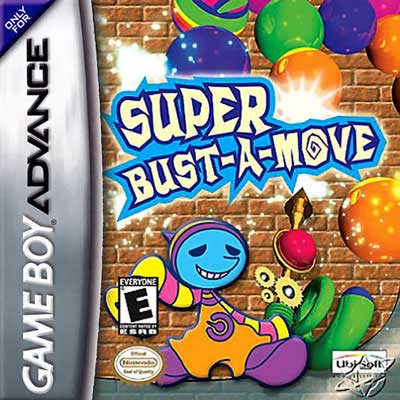 【中古】北米版 GBA Super Bust-A-Moveスーパーパズルボブル ゲームボーイアドバンス