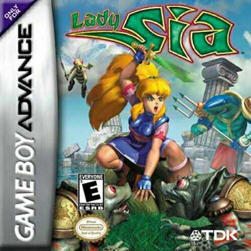 【中古】北米版 GBA Lady Sia レディ シア ゲームボーイアドバンス