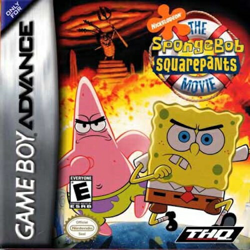【中古】北米版 GBA Sponge Bob Square Pants The Movie スポンジボブ スクエアパンツ ゲームボーイアドバンス