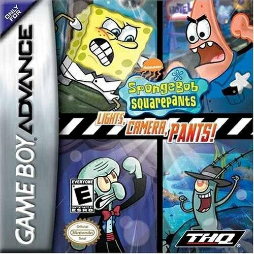 【中古】北米版 GBA Sponge Bob Square Pants Lights Camera Pants スポンジボブ スクエアパンツ ゲームボーイアドバンス 【中古】北米版 GBA Sponge Bob Square Pants Lights Camera Pants スポンジボブ スクエアパンツ ゲームボーイアドバンス