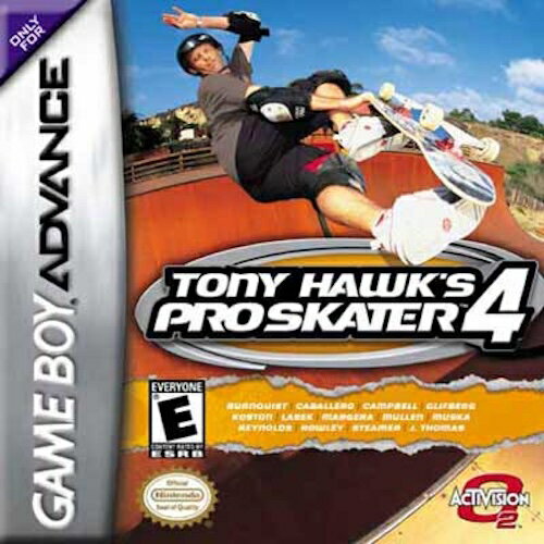 【中古】北米版 GBA Tony Hawk 4 トニーホーク プロスケーター4 ゲームボーイアドバンス