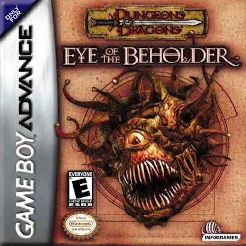 【中古】北米版 GBA Dungeons & Dragons Eye of the Beholder アイ オブ ザ ビホルダー ゲームボーイアドバンス