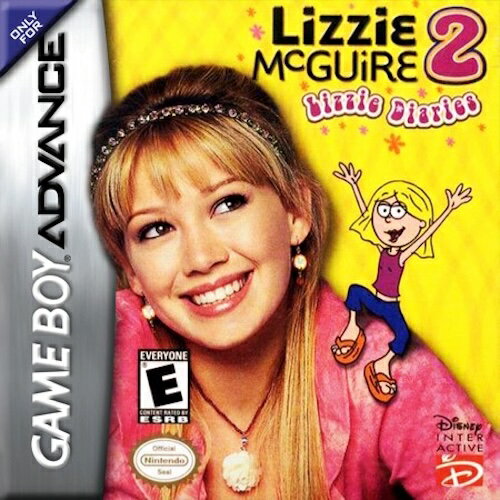 【中古】北米版 GBA Lizzie McGuire 2 ゲームボーイアドバンス
