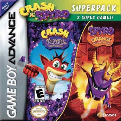 【中古】北米版 GBA Crash & Spyro Superpack クラッシュ バンディクー & スパイロ ゲームボーイアドバンス 【中古】北米版 GBA Crash & Spyro Superpack クラッシュ バンディクー & スパイロ ゲームボーイアドバンス