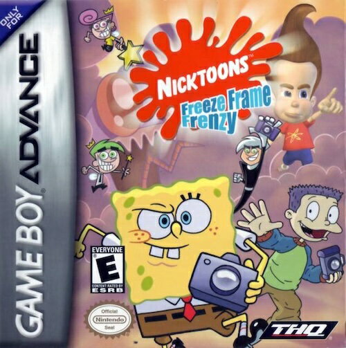 【中古】北米版 GBA Nicktoons Freeze Frame Frenzy ゲームボーイアドバンス