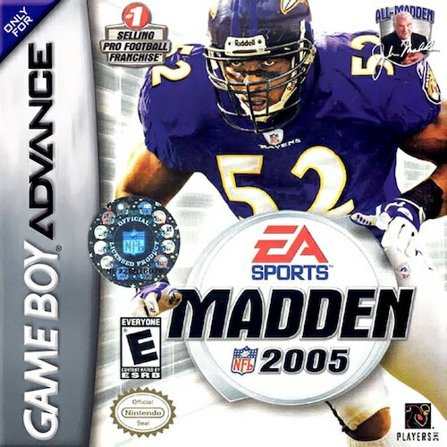 【中古】北米版 GBA Madden 2005 マッデンNFL2005 ゲームボーイアドバンス 【中古】北米版 GBA Madden 2005 マッデンNFL2005 ゲームボーイアドバンス