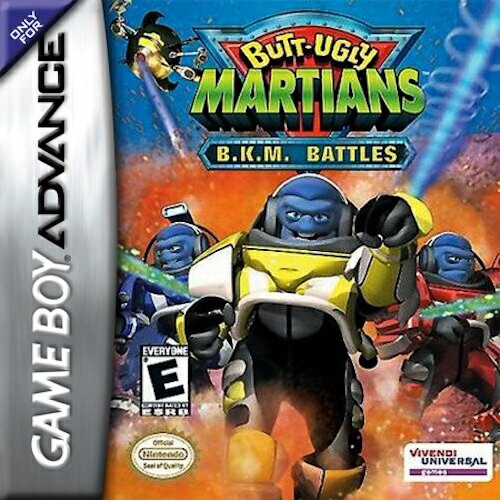 【中古】北米版 GBA Butt Ugly Martians B.K.M. Battles バット アグリー マーシャンズ B.K.M. バトルズ ゲームボーイアドバンス 【中古】北米版 GBA Butt Ugly Martians B.K.M. Battles バット アグリー マーシャンズ B.K.M. バトルズ ゲームボーイアドバンス