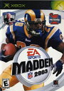 【中古】北米版 海外版 Xbox Madden 2003 マッデンNFLスーパーボウル2003