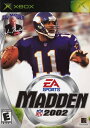 【中古】北米版 海外版 Xbox Madden 2002 アメフト アメリカンフットボール