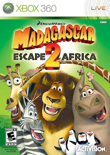 【中古】北米版 海外版 Xbox360 Madagascar Escape 2 Africa マダガスカル エスケープ 2 アフリカ