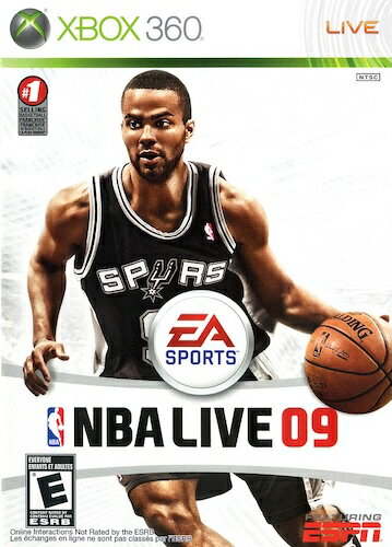 【中古】北米版 海外版 Xbox360 NBA Live 09 バスケットボール