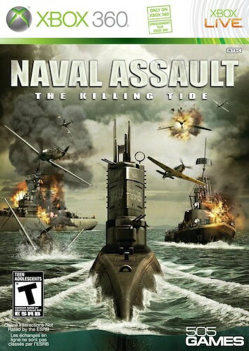 【中古】北米版 海外版 Xbox360 Naval Assault The Killing Tide 【中古】北米版 海外版 Xbox360 Naval Assault The Killing Tide