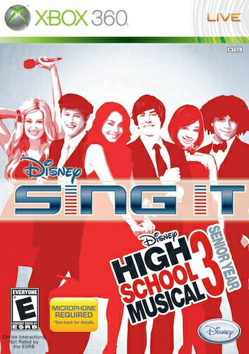 【中古】北米版 海外版 Xbox360 Disney Sing It High School Musical 3 シング・イット 【中古】北米版 海外版 Xbox360 Disney Sing It High School Musical 3 シング・イット