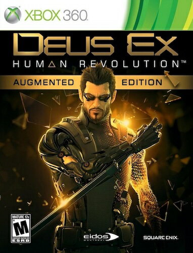 【中古】北米版 海外版 Xbox360 Deus Ex Human Revolution Augmented Edition デウスエクス