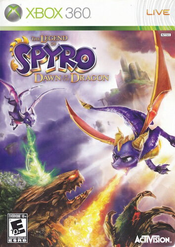 【中古】北米版 海外版 Xbox360 Legend of Spyro Dawn of the Dragon スパイロの伝説 ドラゴンの夜明け 【中古】北米版 海外版 Xbox360 Legend of Spyro Dawn of the Dragon スパイロの伝説 ドラゴンの夜明け