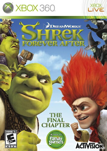 【中古】北米版 海外版 Xbox360 Shrek Forever After シュレック フォーエバー