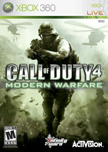 【中古】北米版 海外版 Xbox360 Call of Duty 4 Modern Warfare コール オブ デューティ4 モダン ウォーフェア