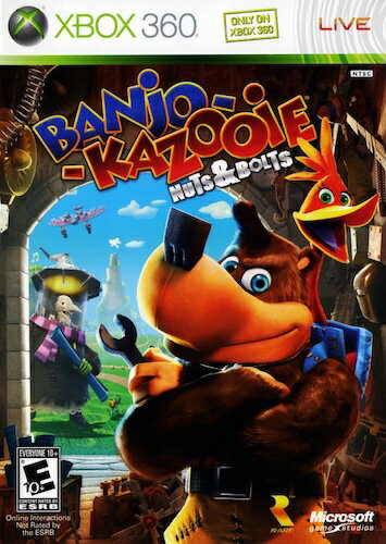 【中古】北米版 海外版 Xbox360 Banjo-Kazooie Nuts & Bolts バンジョーとカズーイの大冒険 ガレージ大作戦 【中古】北米版 海外版 Xbox360 Banjo-Kazooie Nuts & Bolts バンジョーとカズーイの大冒険 ガレージ大作戦