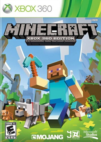 【中古】北米版 海外版 Xbox360 Minecraft マインクラフト