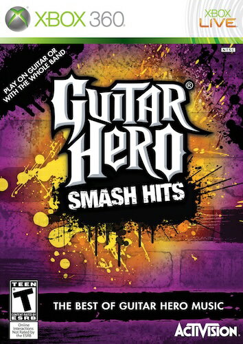 【中古】北米版 海外版 Xbox360 Guitar Hero Smash Hits ギターヒーロー スマッシュ ヒット 【中古】北米版 海外版 Xbox360 Guitar Hero Smash Hits ギターヒーロー スマッシュ ヒット