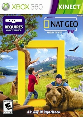 【中古】北米版 海外版 Xbox360 Nat Geo TV for Kinect 【中古】北米版 海外版 Xbox360 Nat Geo TV for Kinect