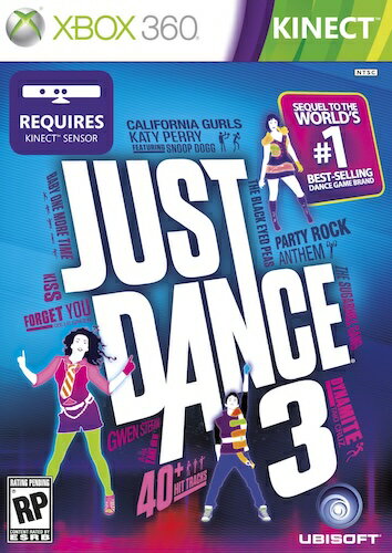 【中古】北米版 海外版 Xbox360 Just Dance 3 ジャスト ダンス 3 【中古】北米版 海外版 Xbox360 Just Dance 3 ジャスト ダンス 3