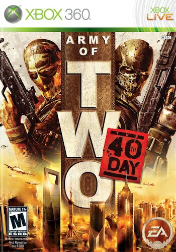 【中古】北米版 海外版 Xbox360 Army of Two The 40th Day アーミー オブ ツー 【中古】北米版 海外版 Xbox360 Army of Two The 40th Day アーミー オブ ツー