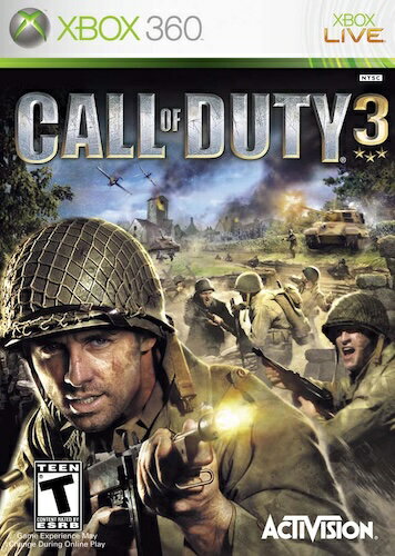 【中古】北米版 海外版 Xbox360 Call of Duty 3 コール オブ デューティ 3